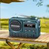 Портативное FM-радио Перезаряжаемый цифровой радиоприемник BT 5.4 Радиодинамик для дома Путешествий Подарки для пожилых