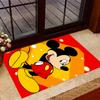 Mickey Mouse In Starry Night Disney Cartoon Theme Anti-Slip Rug - Polyester, Home Decor, Suitable for Bedrooms, Living Rooms, Doorways, and Studios