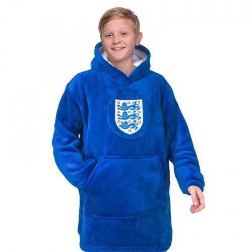 England Childrens/Kids Crest Oversized Blanket Hoodie