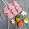 Silicone Chocolate Mold Cake Decoration Tools Easter Series Pastry Baking Cake Mold For Chocolate Candy Cake Sugars