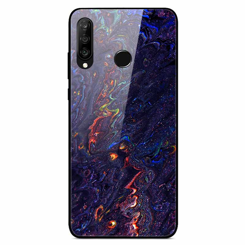 Для чехлов Huawei P30 Lite P30Pro P20pro P20Lite Роскошные закаленные стеклянные жесткие задние чехлы для Huawei P20 Pro P30Pro Fundas Capa P20