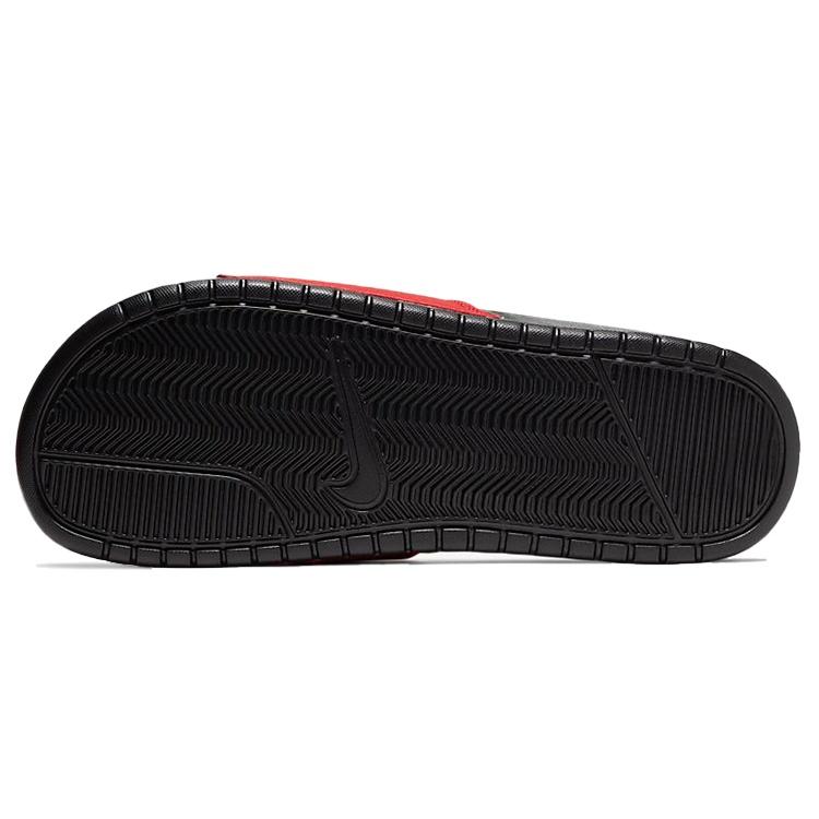 Nike Шлепанцы Benassi JDI 'Black University Red' Мужские 343880-026