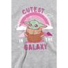 Star Wars: The Mandalorian Unisex Adult Cutest In The Galaxy Grogu Sweatshirt