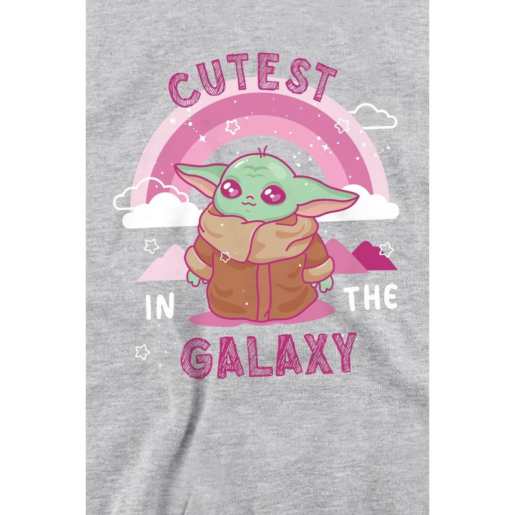 Star Wars: The Mandalorian Unisex Adult Cutest In The Galaxy Grogu Sweatshirt