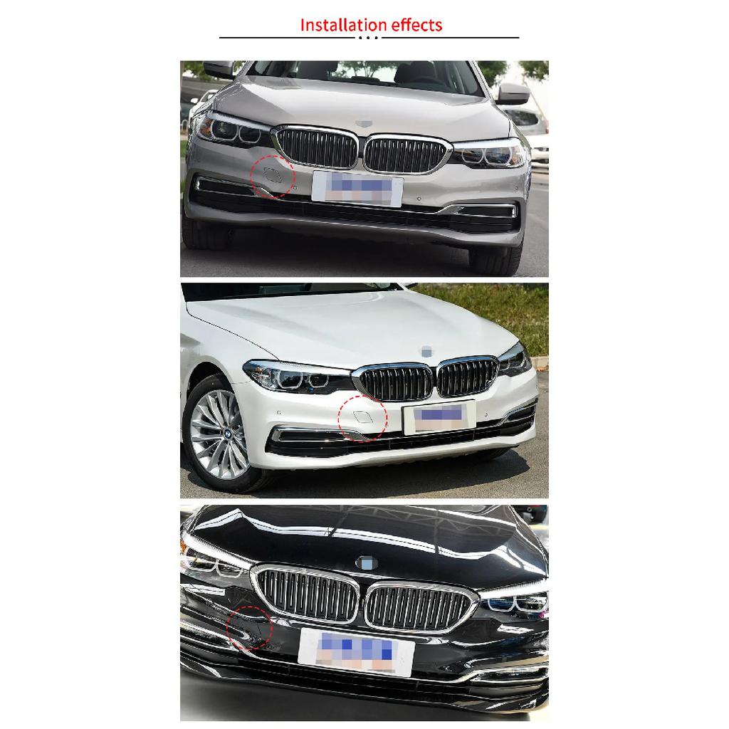 For BMW G30 Car Front Bumper Tow Hook Cover Cap For BMW 5 Series 2017-2020 520 528 530 535 550i 51117427448 51117436418