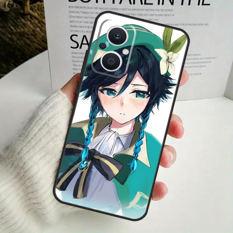 Genshin Impact Venti For OPPO Reno 11 F 10 Pro 4Z 5Z 8T 4 5 6 7 8 Lite OPPO Find X3 X6 Pro X2 Neo X5 Lite Case