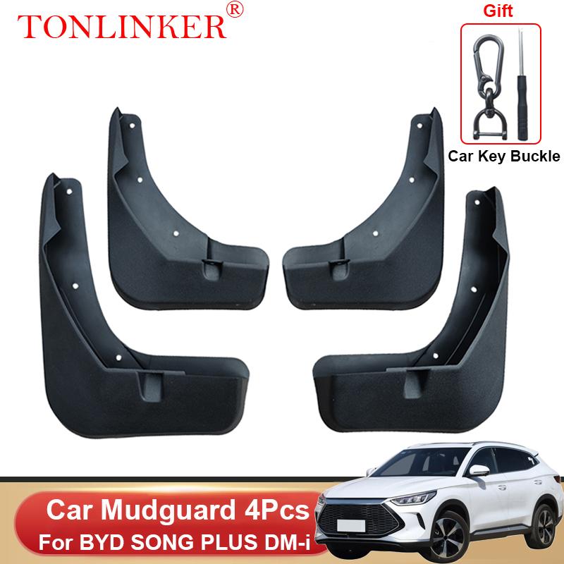 TONLINKER Car Mudguard For BYD SONG PLUS DM-i EV 2022 2023- Front Rear Mudguards Splash Guards Fender Mudflaps