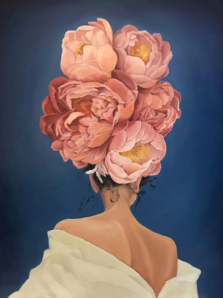 5D Diy Diamond Art Embroidery Girl Abstract Round Diamond Painting Mosaic Landscape Flower Home Decoration New Year Gift