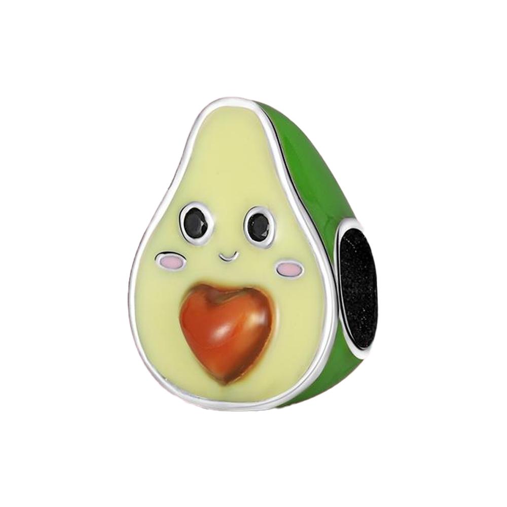 Copper Cherry Coffee Cake Doughnuts Afternoon Tea Series Charms Beads Pendant Fit Original Bracelets Diy