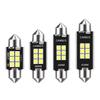 1Pc 31MM 36MM 39MM 41MM 6LED 3W Bulbs Canbus Festoon C5W 3030 Chip Car Interior Dome Light Reading Light 12V/24V White Ice Blue Bulbs 7