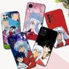 Черный чехол из ТПУ для Samsung Galaxy S22 S20 S21 FE PLUS ultra+S10 E lite задняя крышка yashahime Inuyasha