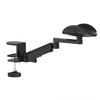 SPASEEBA Arm Desk Arm Height Wrist Rotating Reduces Shoulder Ergonomic Extendable Armrest Arm Load Capacity Black Armrest, Rest, Rest, Adjustable,