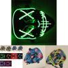 Led Light Mask Up Funny Mask The Purge Election Year Ideal For Halloween And Cosplay Events