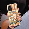 Boho Hippy Mushroom Sunrise Phone Case For Samsung Galaxy A52 A32 A22 A12 A51 A31 A50S A30S A20S A10S Note 20 Ultra 10 Plus S10