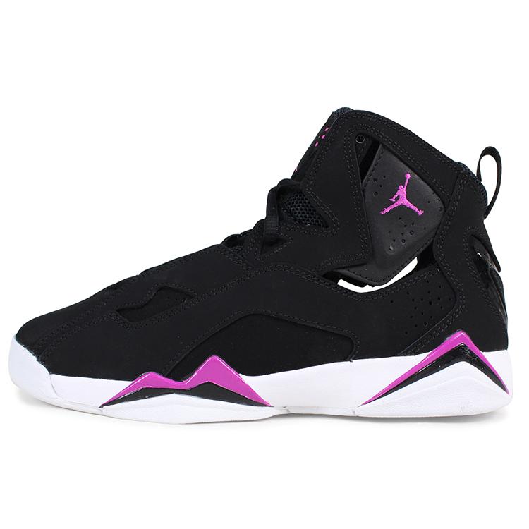Jordan True Flight Black Fuchsia Blast White GS 342774-001