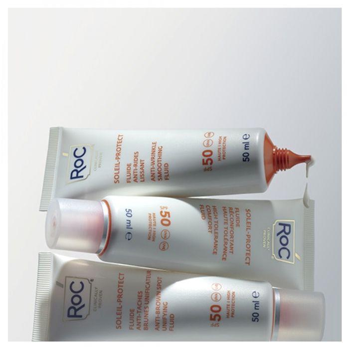 RoC Soleil Protect Fluide Anti-Rides Lissant SPF50 - 50ml