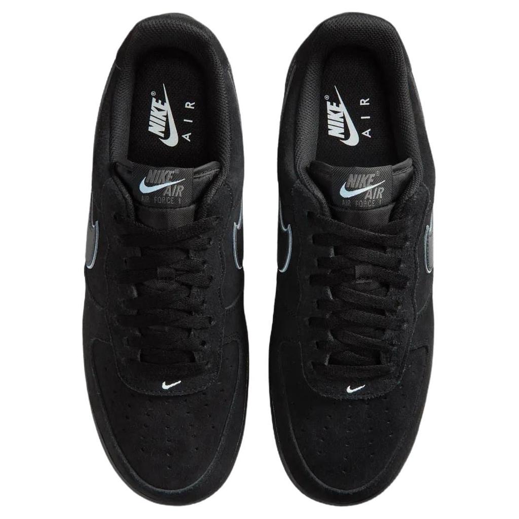Nike Дышащие кеды для скейтбординга Air Force 1, унисекс, черные, IQ0292-010