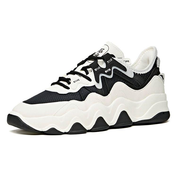 Anta Кроссовки Afterwave 1.0 с нескользящей подошвой, износостойкие, мужские, цвет черный, белый 112128081-5