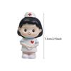 Nurse Statue Romantic Cute Handmade Cake Topper for Festival Bedroom Wedding Love Finger