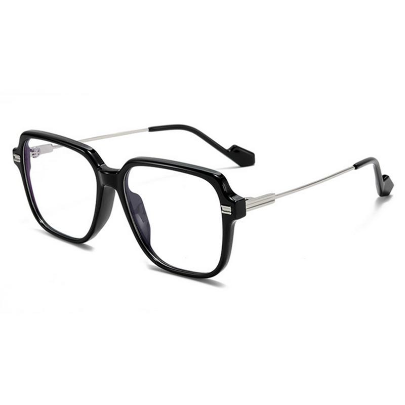 Oversize Big TR90 Metal Frame Prescription Spectacles Myopia -0.5 To -6.0 , Hyperopia +0.5 to +6.0