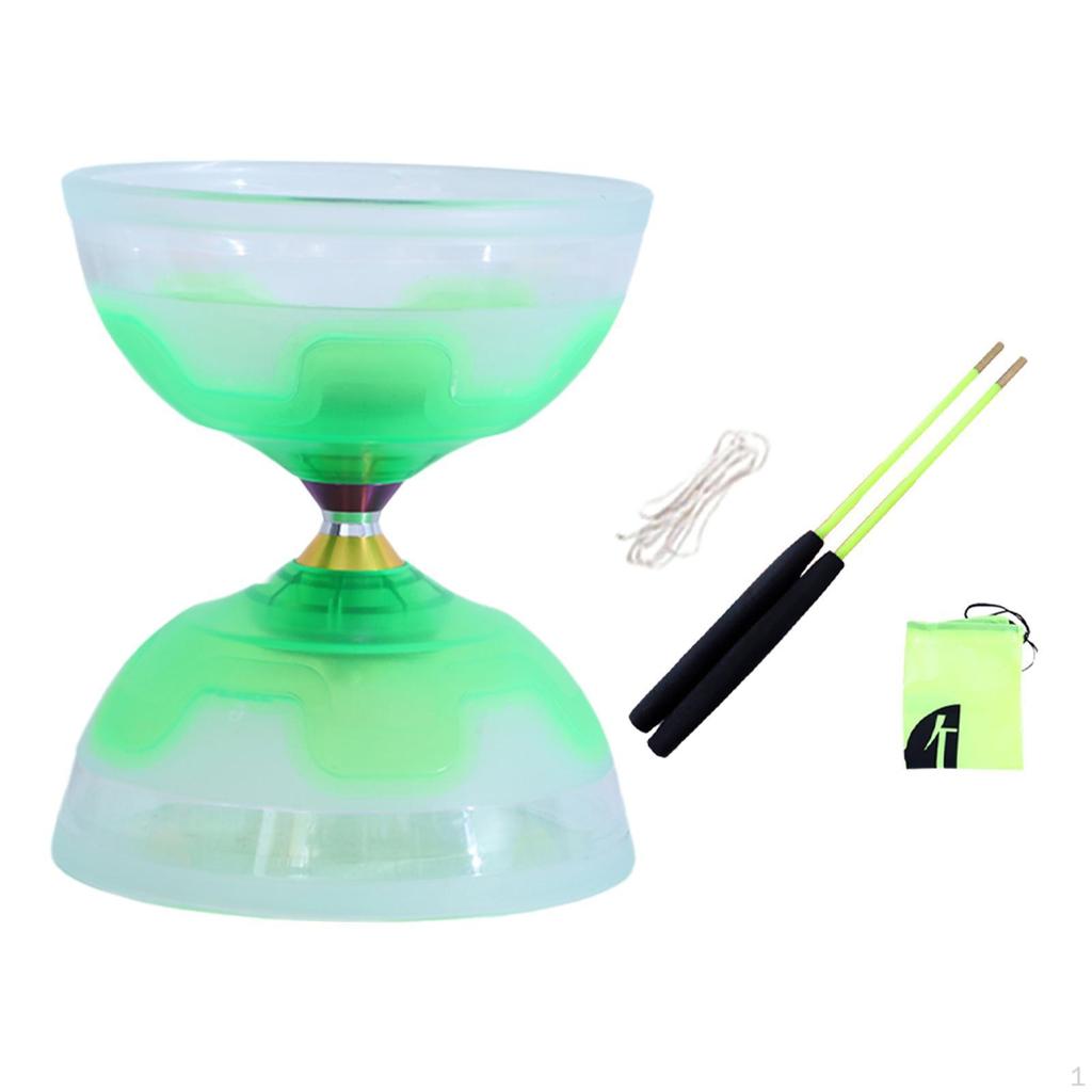 Китайский набор Diabolo, мяч, игрушка для жонглирования, тройной подшипник для взрослых и детей