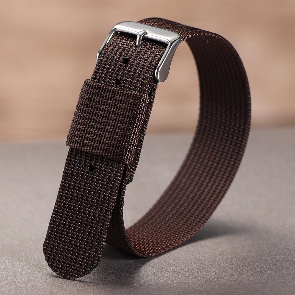 18MM 20MM 22MM Braided Nylon Strap for Omega Bracelet Men's Army Sports Breathable Watch Band Black Green Wear-Rresistant Belts