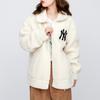 Куртка с логотипом MLB на флисовой подкладке, унисекс, Off-White 3AJPF0316-50CRS