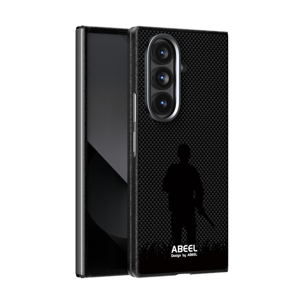 For Samsung Galaxy Z Fold 7 Case Hard Business Carbon Fiber Metal Lens Magnetic Protective Phone Cover For Galaxy Z Fold7 Shell