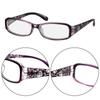 Flower Ultra Light Resin Spring Hinge Eyeglasses Reading Glasses +1.00~+4.0 Diopter Vision Care