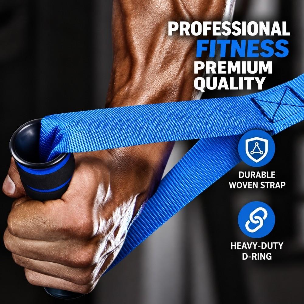 2 Pack Pull Down Workout Accessories Exercise Handles Fitness Accessorie