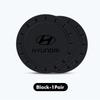 2pcs Car Cup Pad Silicone Water Coaster Drink Cup Non-slip Mat For Hyundai Azera GDI i10 i20 i30 i40 ix20 ix35 Sonata Santafe R7