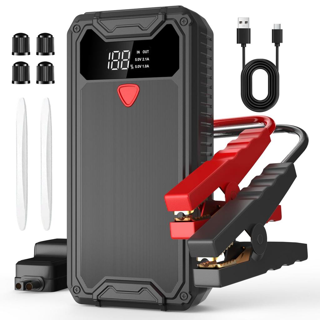 Car Jump Starter Booster Power Bank Battery Charger Eigotrav PD-J330 12V 6000A 10000mAh