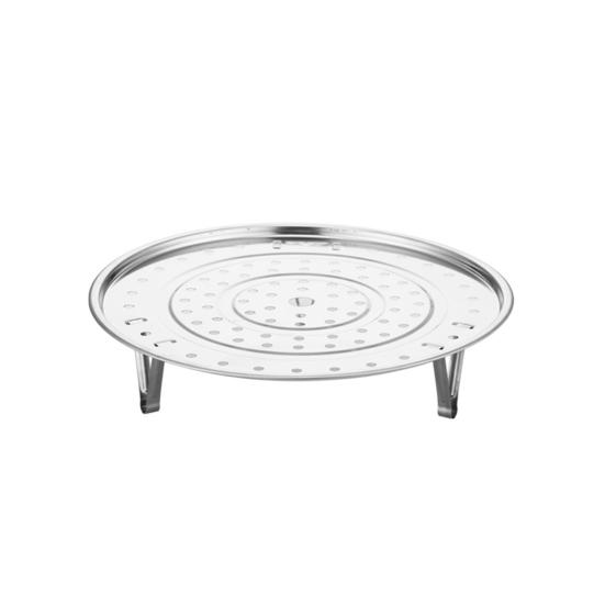 Подставка для пароварки из нержавеющей стали со съемной подставкой Штабелируемая многофункциональная термостойкая кухонная подставка для приготовления еды Корзина для пароварки