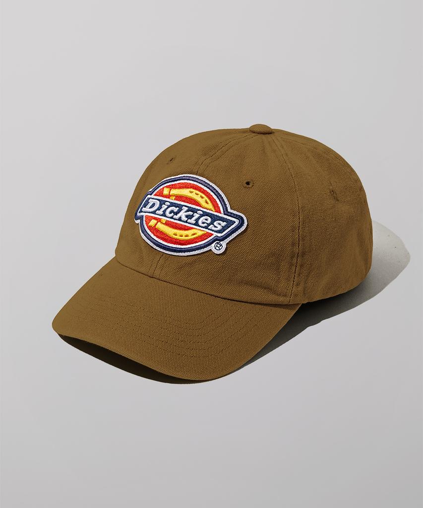 DICKIES Big Logo Washed Ball Cap Brown