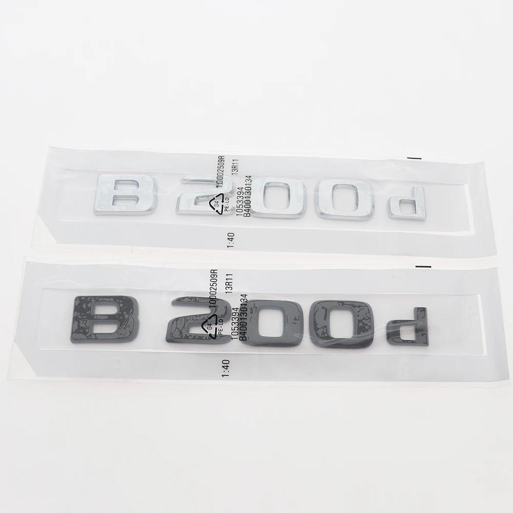 1PC 3D ABS Car Letter Logo Sticker Tail Badge Rear Trunk GJS6 Emblem For B170 B180 B200 B200d B220 B250 B250e A260 CDI CGI 4MATIC