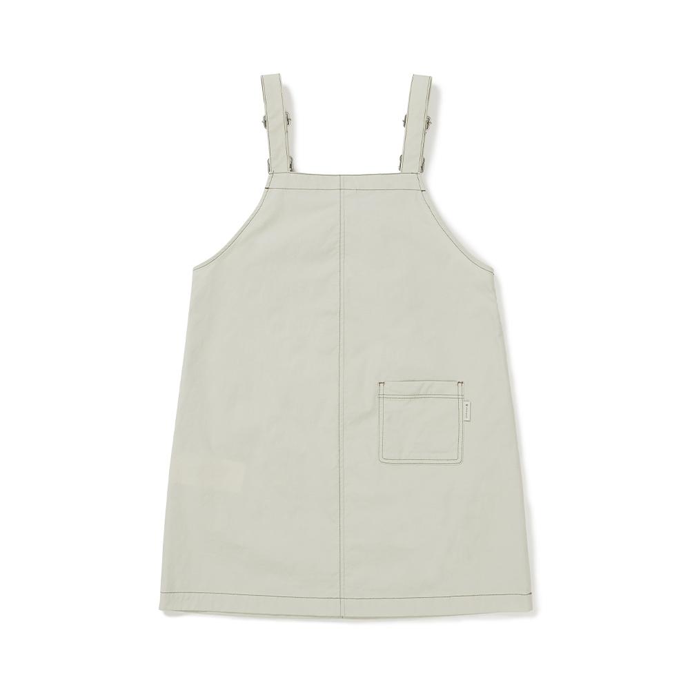 [Snowpeak] Kids Overall Dress Light Beige (S25SKFOP81)