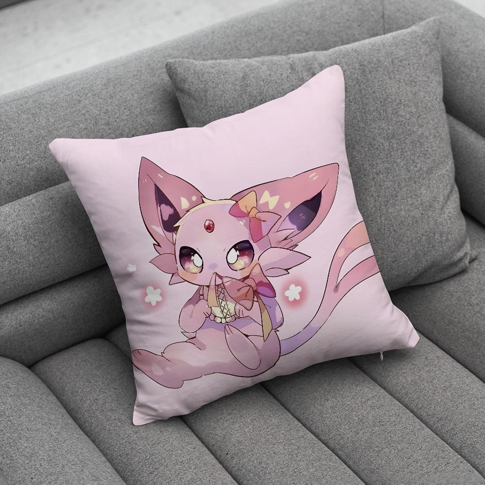 CuteEEspeonESS Pillow Case Soft Cushion Cases for Farmhouse Sofa Decor Home Decorations and Protector