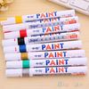 12 Colors Waterproof Automotive Tire Tire Tread Rubber Metal Permanent Paint Marker