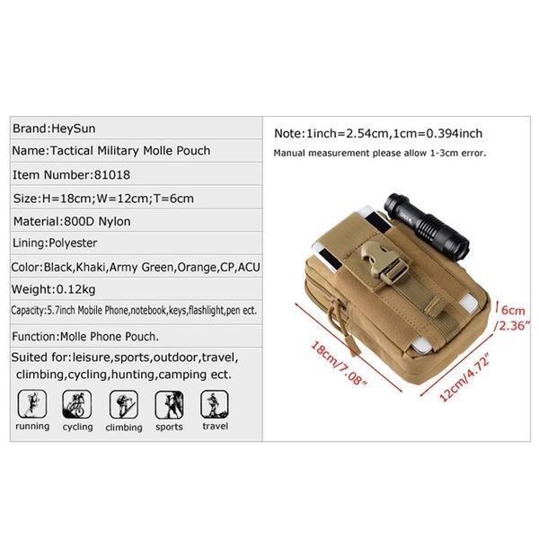 Hiking Trekking Backpack Sports Climbing Shoulder Bags Tactical Camping Hunting Daypack Fishing Outdoor Military Shoulder Bag