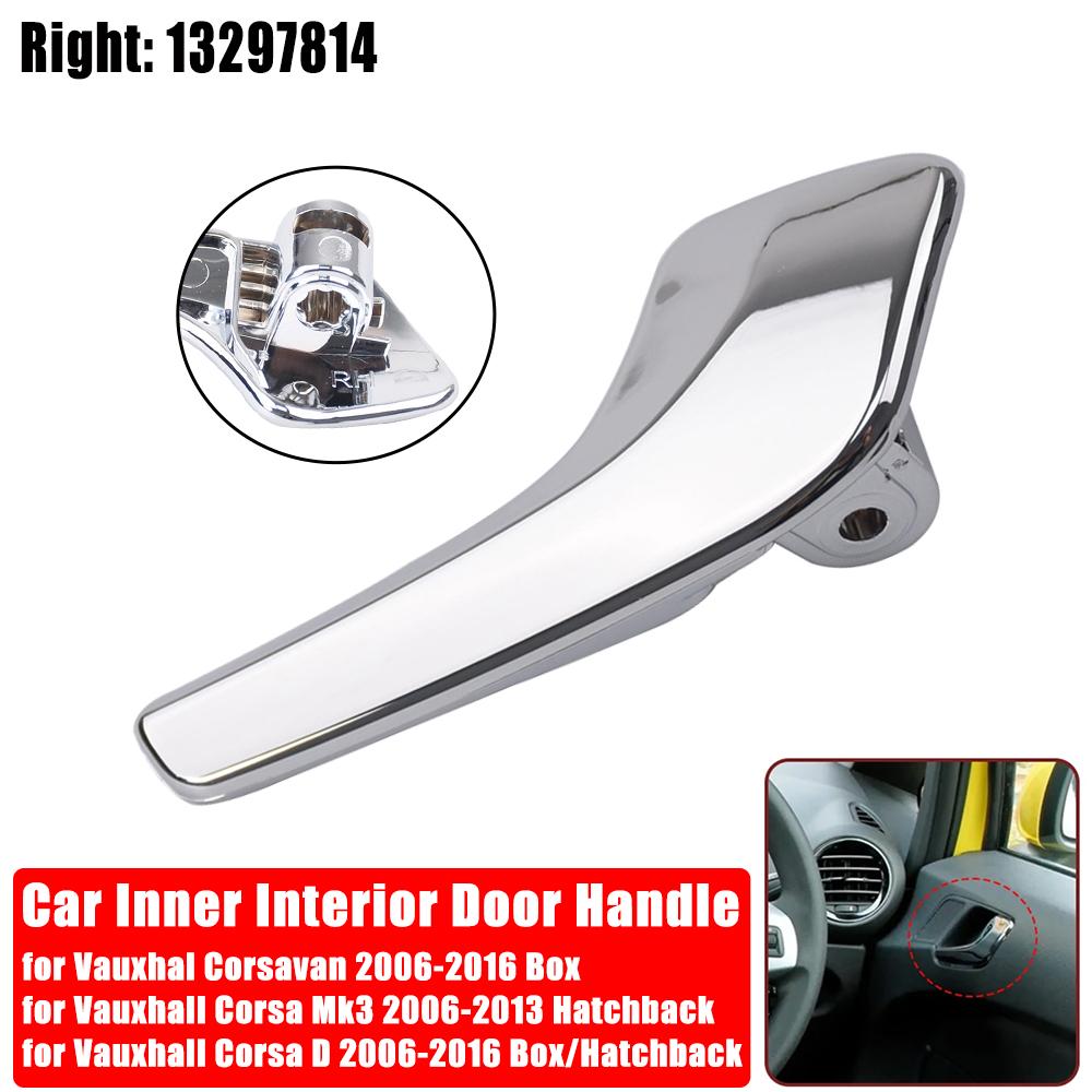 Car Interior Door Handles For Vauxhall Corsa D/Corsavan 2006-2016 Box 13297813 13297814 For Vauxhall Corsa Mk3 06-13 Hatchback