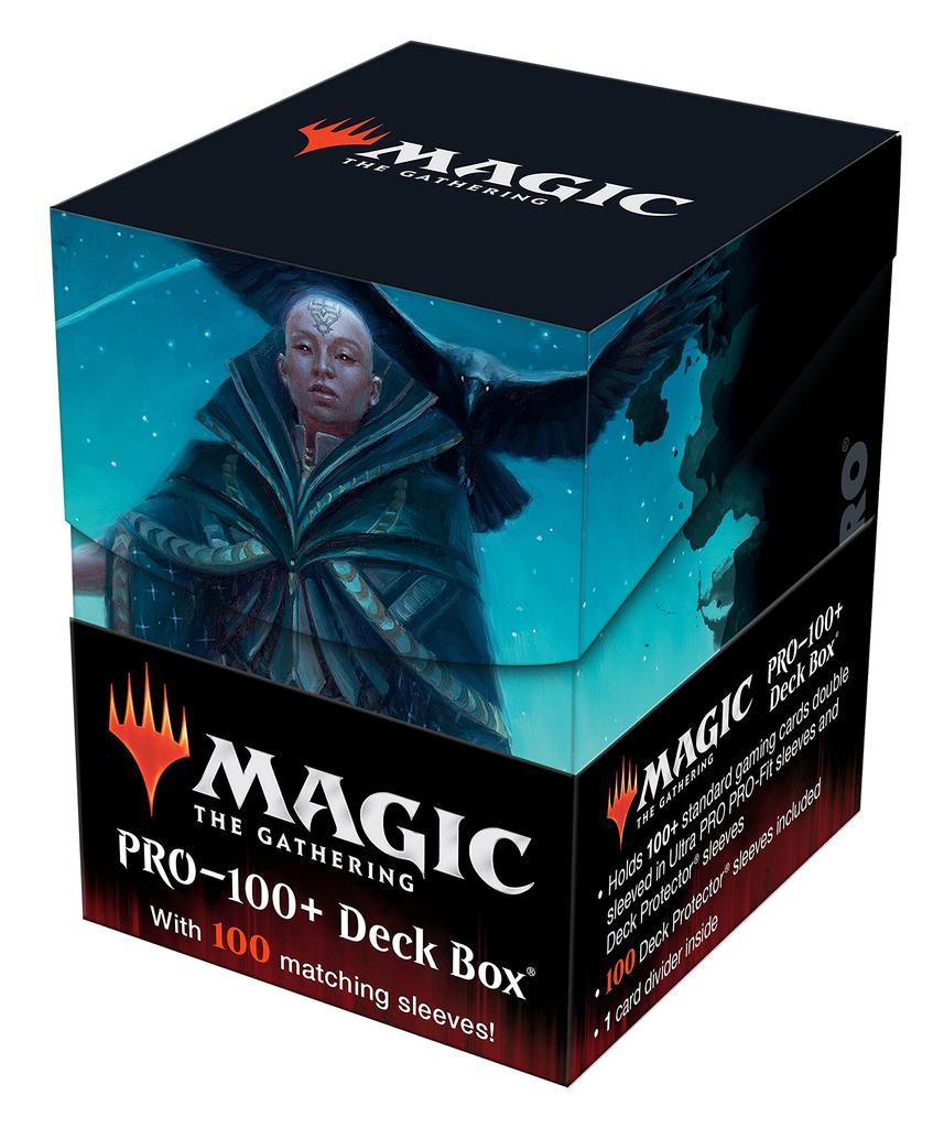 Commander Adventures in The Forgotten Realms PRO Deck Box и 100 карточных протекторов V2 The Gathering 100+ Magic