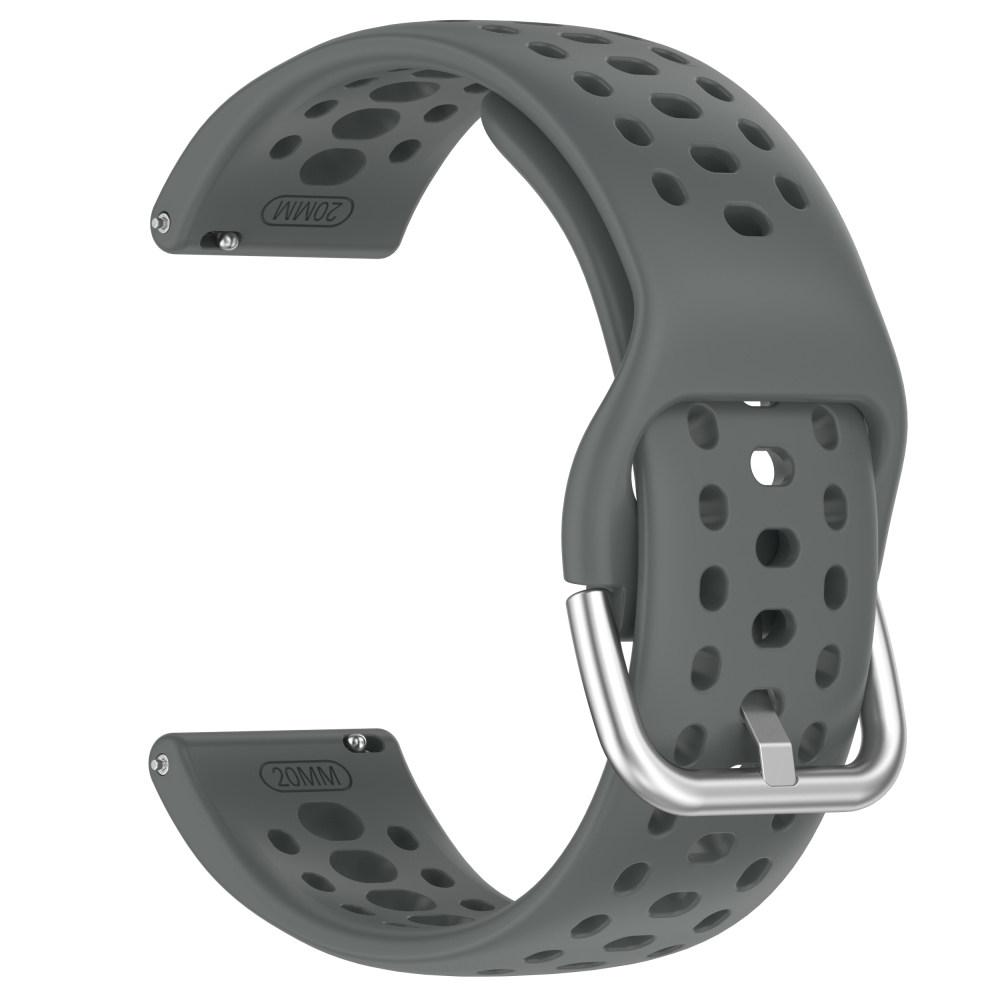 20-мм ремешок для Amazfit active 2 Аксессуары спорт дышащий Оригинальный силиконовый Умный браслет Ремешок Amazfit Active2