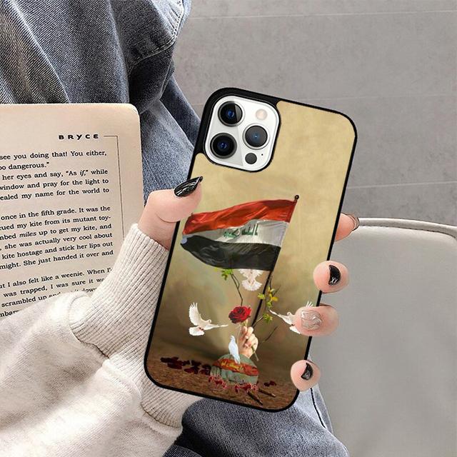 Чехол для телефона с флагом Ирака для iPhone 17 Air 16 15 Plus Max 14 13 12 11 Pro Max Защитный корпус coque