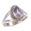 Natural Pink Amethyst Gemstone Handmade 925 Solid Silver Jewelry Ring S.8 Q7y52