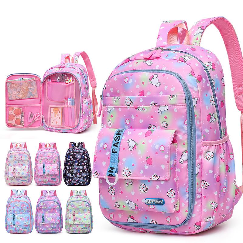 Student Schoolbag Women's Cartoon Backpack Large Capacity Children's Schoolbag