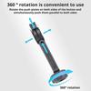 High Strength Alloy Bicycle Hydraulic Brake Pad Spreader Tool 360° Rotatable For Oil Disc Piston Reset & Brake Caliper Repair