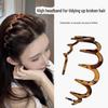 2024 Korean Wave Hairpin and Headband for Women – High Top Skull Fit, All-Match Hair Accessory