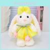 Plush Rabbit Toy With Short Plush Material For Girls Gift And Collection