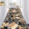 Nordic Geometric Pattern Long Corridor Carpet Non-slip Stairway Rug Hotel Lobby Passageway Runner Washable Room Decor Floor Mats