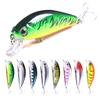 1pcs 5.5cm 6.5g Small Minnow Fishing Wobbler with Sharp Hook Artificial Hard Bait Crankbait Sinking Lure for Bass Pike